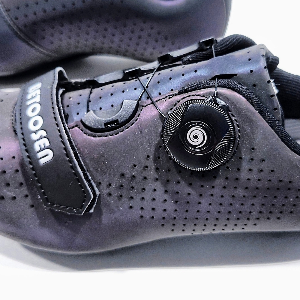 BETOOSEN Cycling Shoes Iridescent Purple SPEED Road Spin Size EU 36 Wmn 5 US - Picture 6 of 11